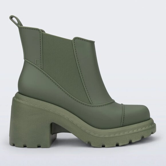 NEW MELISSA Made In Brazil Courtney Boots in green 825 3m2 - Picture 3 of 6